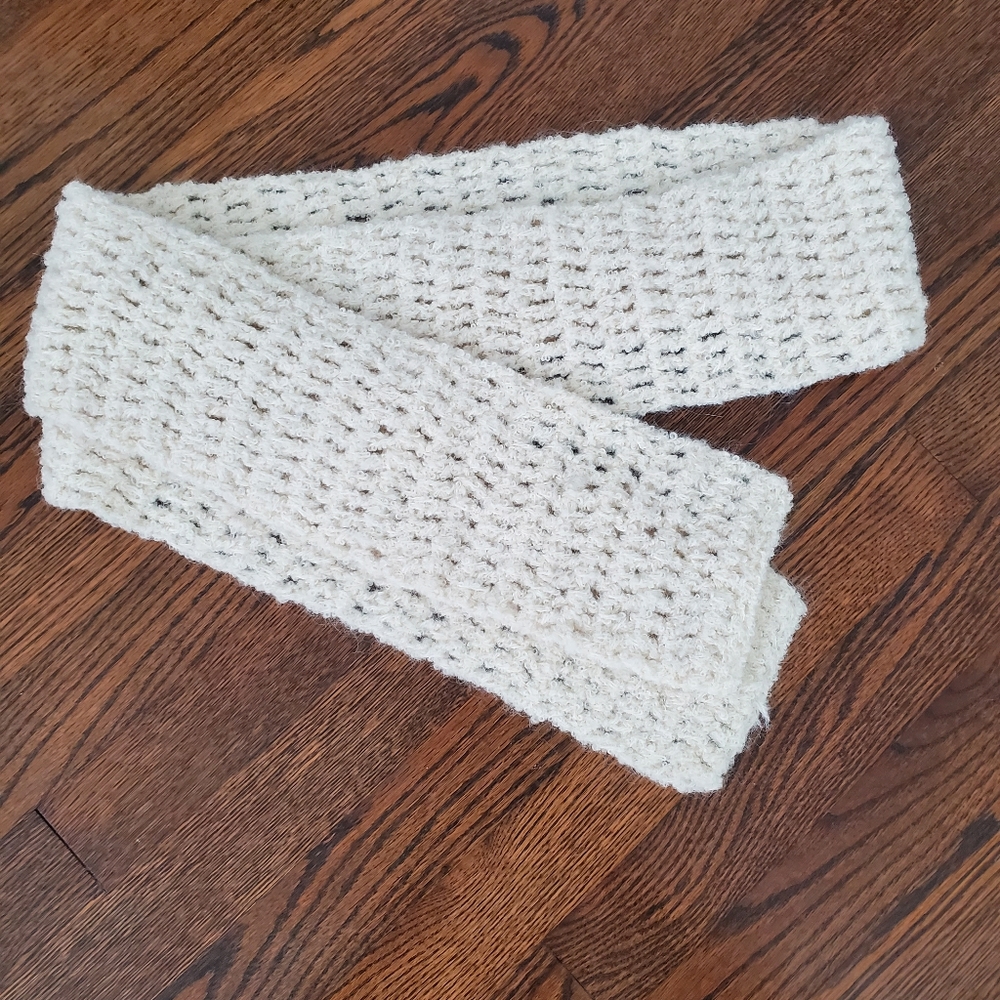 100% Alpaca Scarf Hand-knitted